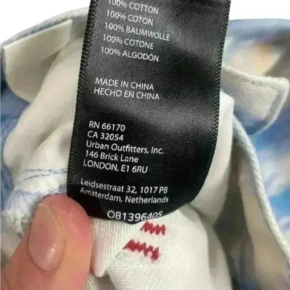 Urban Outfitters BDG '90s‎ Mid Rise Bootcut Jean in Blue Multi Size 24 Flare - Picture 9 of 15